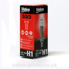 Valeo H1 Bulb + 50% light P/N 32503 - 50 Pack